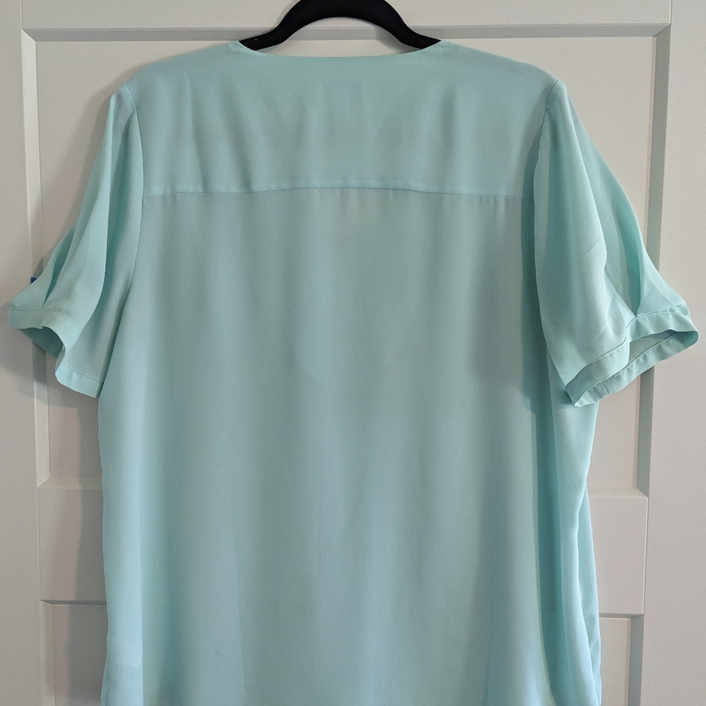 Mint Green Blouse